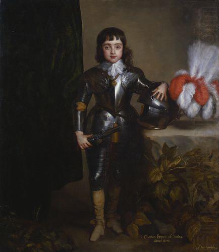 Charles II as child, Anthony Van Dyck